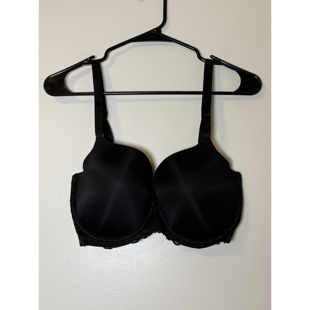 Natori 34G Renew Contour Molded Underwire T-Shirt Bra NWT 731233 Black